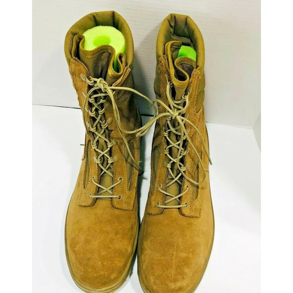Belleville Combat Work Boots Steel Toe USMC Gorpcore Utility USA Vibram Mens 14R